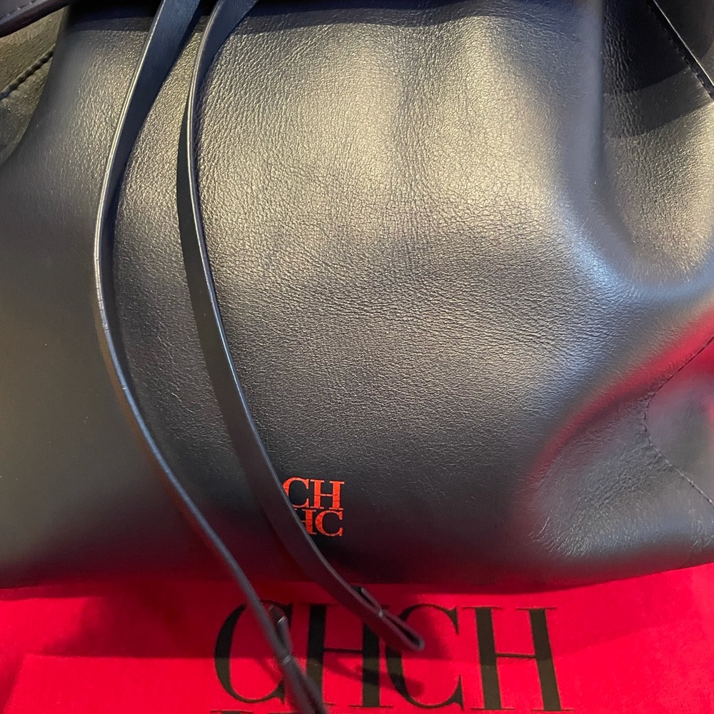 Carolina Herrera Navy Backpack - Picture 3 of 7